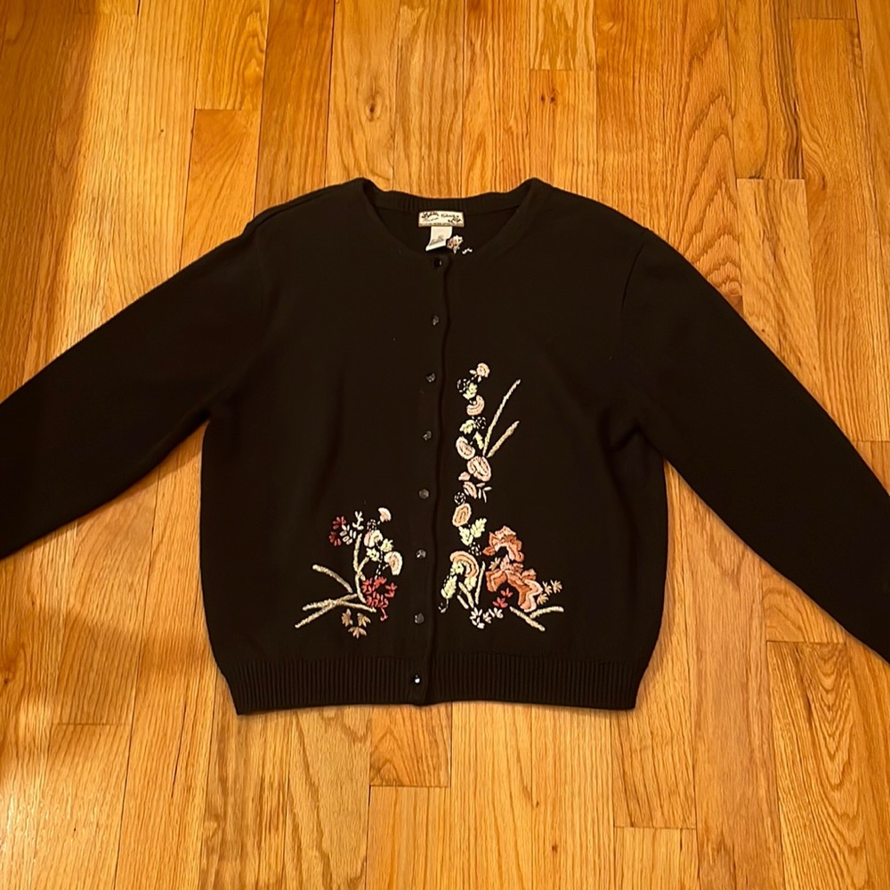 Heirloom Collectable Embroidered Cardigan